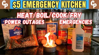 $5 Dollar Tree Emergency Power Outage Kitchen