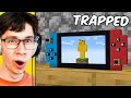 I trapped my friends in a game in minecraft