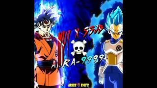 “MUI Goku and SSJB Vegeta's LEGENDARY Entry 💀⚡” #goku #vegeta