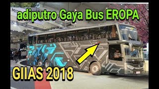 Inilah Ujud Asli Body Terbaru Adiputro Jetbus 3 Ultra High Deck Mercedes Benz 2542 To Giias 2018