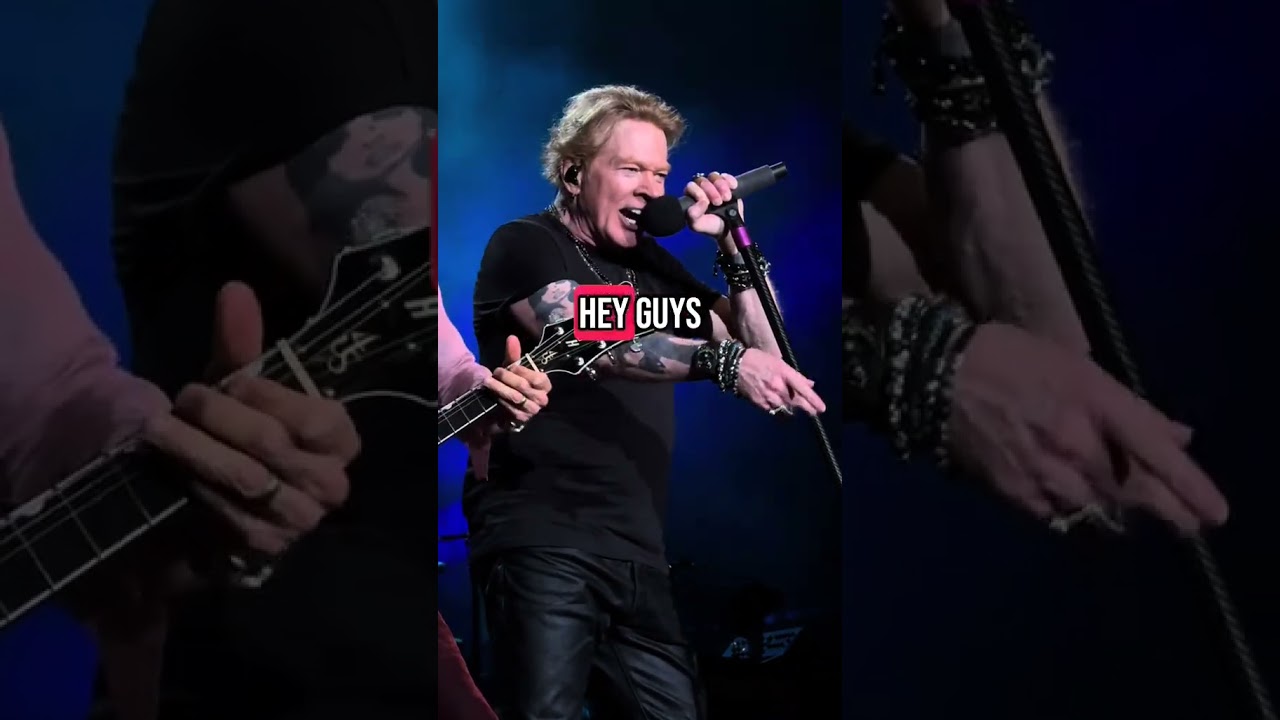 YouTube에서 Axl Rose stops security from harassing a fan #gunsnroses #concert #slash #shorts 보기 YouTube에서 Axl Rose stops security from harassing a fan #gunsnroses #concert #slash #shorts 보기