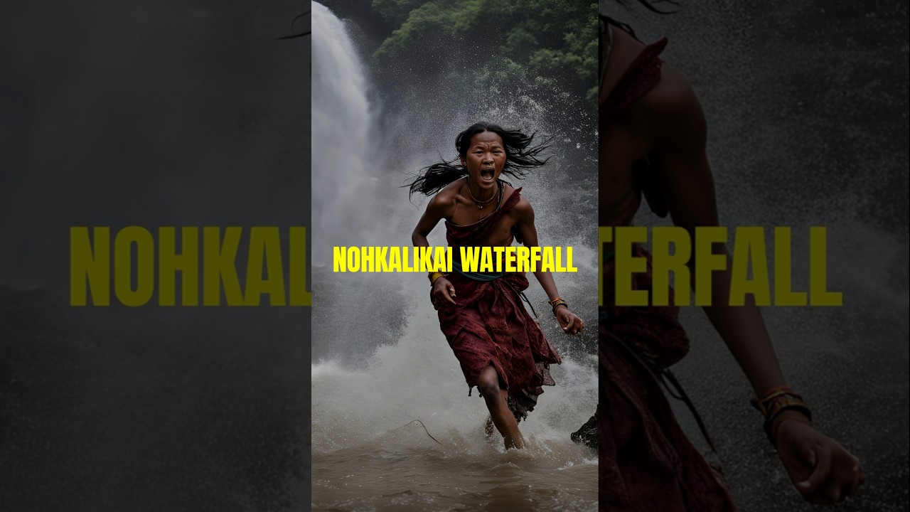 8. Haunted Waterfall of Meghalaya 😨 