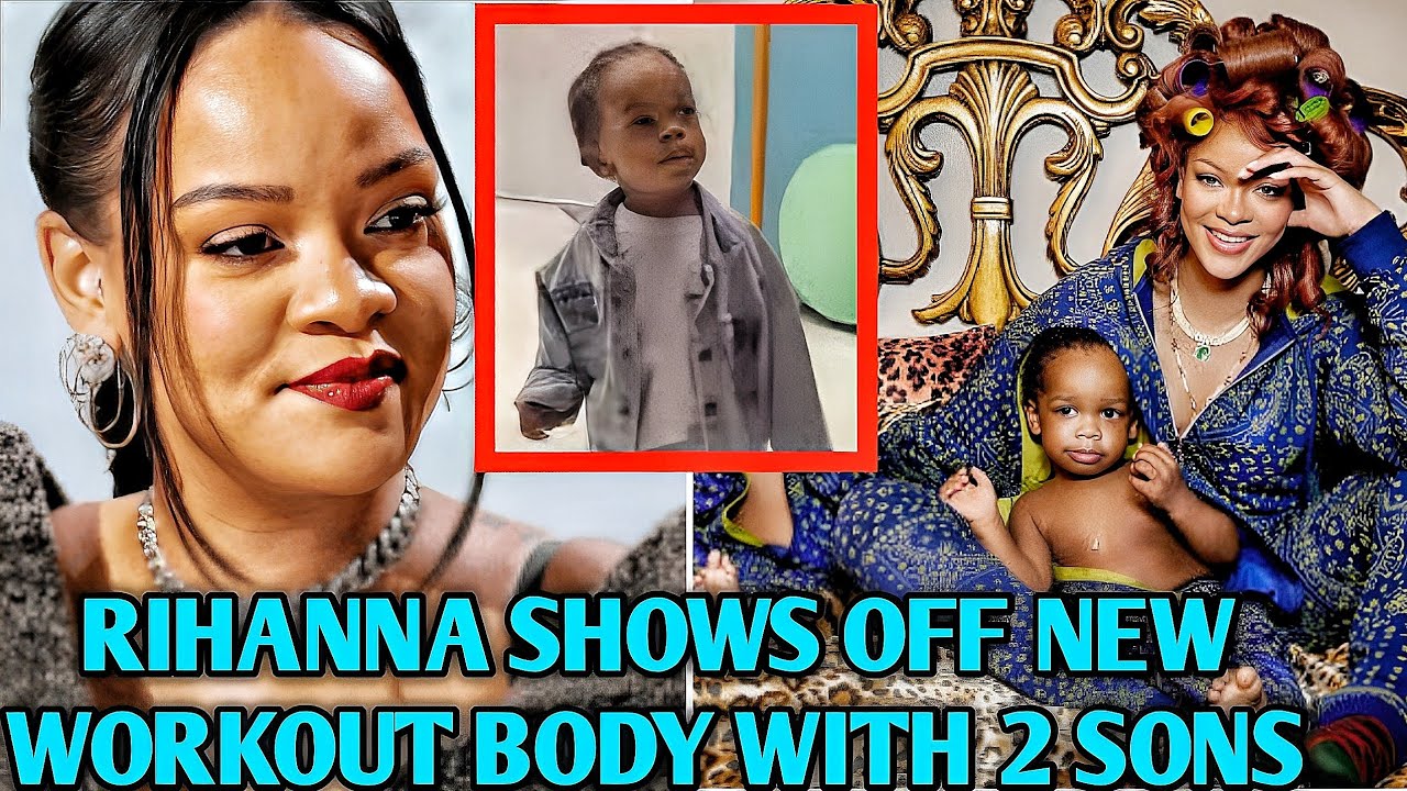 Rihanna Shows Off FUNNY Unconventional Winter Body Workout Routine With