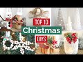 TOP 10 CHRISTMAS DIYS | Christmas in July | EASY Christmas Crafts 2021