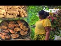 How To Make Jerk Chicken With Pineapple Sauce & Carnival Dumpling|With Pineapple & Mango Juice