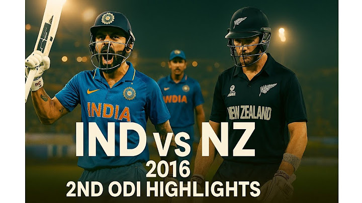 IND vs NZ 2nd ODI 2016 Highlights | Thriller Finish in Delhi! India vs New Zealand Classic #cricket