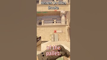 Anubis T-Smokes - Heaven (A-Site) Smoke #cs2 #cs2nades #cs2tips #regentXD