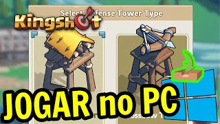 🎮 Como JOGAR [ Kingshot ] no PC ▶ BAIXAR e INSTALAR