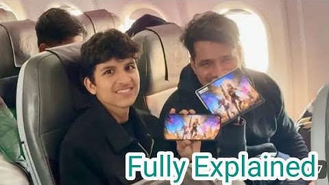 Ye Kya Kar Rahe Flight Mein ? 😅 ( FULLY EXPLAINED PUNJABI )