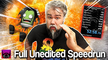 WORLD RECORD Speedrun! Kerbal Space Program - Full Tech Tree Unlock (Science Category)