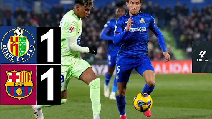 Résumé de Getafe vs Barcelone (1-1)| la Liga 2024/25 - Yamal, Lewandowski, Raphinha
