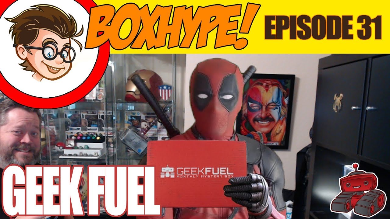 Download GEEKFUEL - November 2017 Unboxing - Deadpool - Rogue one - Mortal Kombat, - Jurassic Park ...