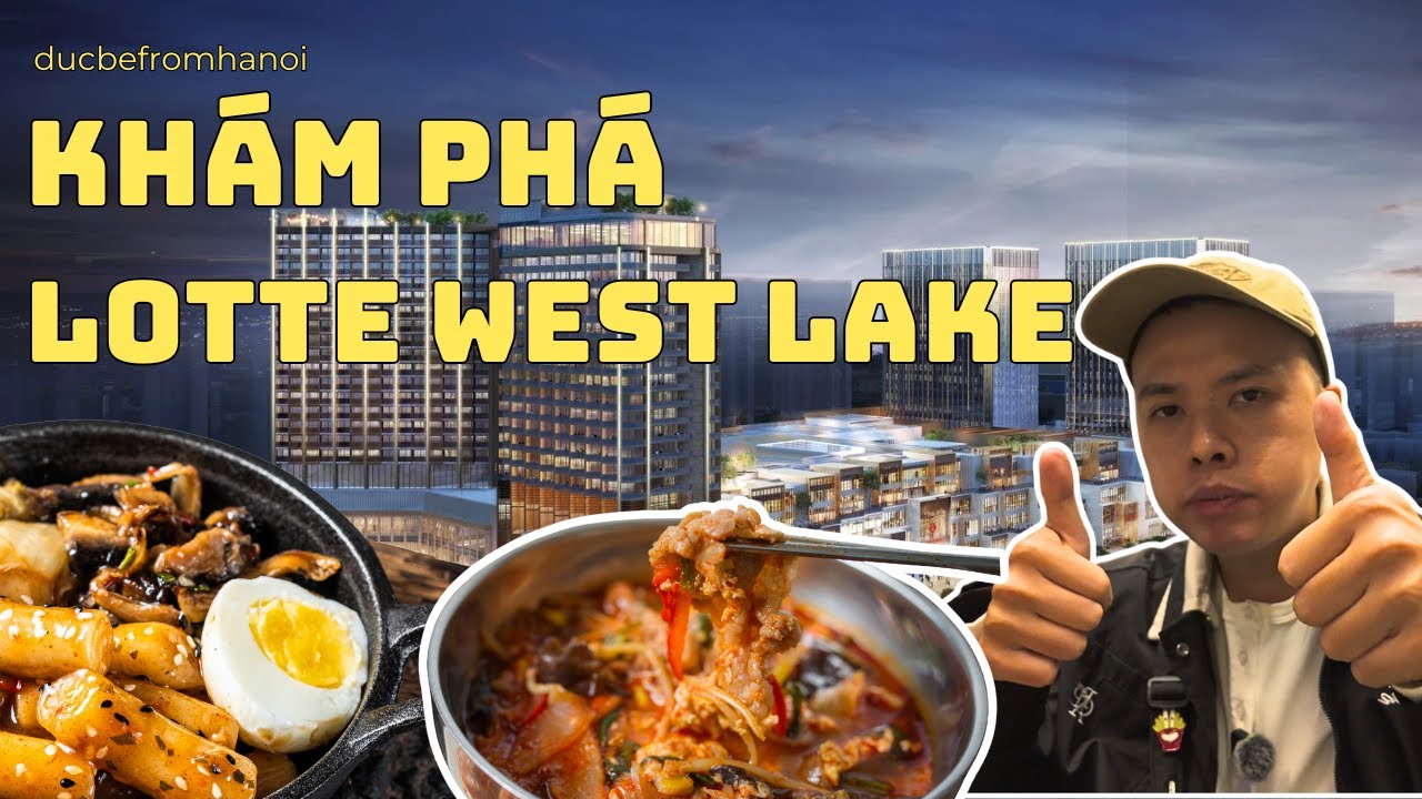 Lotte Mall Tây Hồ về đêm – Một góc Hà Nội hiện đại bất ngờ | 5 Minutes in Hanoi