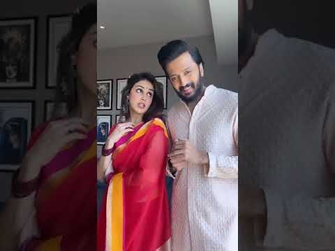 Genelia Deshmukh And Riteish Deshmukh's Latest Instagram Reel | #Shorts