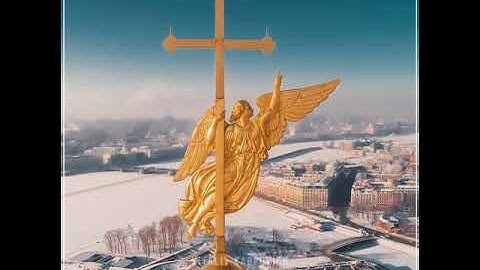 Khung cảnh mùa đông tại thành phố Thánh Phêrô ở Nga