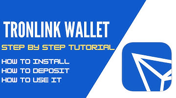 ✓ TronLink Wallet - Step By Step Tutorial [ENG]
