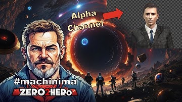 How to Export Alpha Channel Video from iClone 8 to DaVinci Resolve - Machinima Zero to Hero