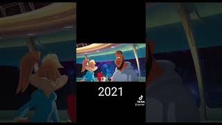 Evolution Of Lola Bunny 1996 To 2021 Short Lola Bunny Evolution Shorts