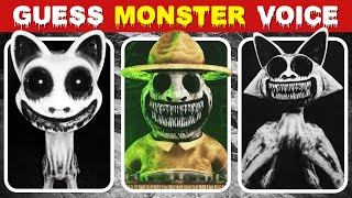 Guess The Monster's Voice - Smile Cat, Guide Jumpscare | ZOONOMALY All Bosses Jumpscares screenshot 2