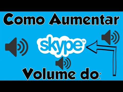 Vídeo: Como altero o volume no Skype?