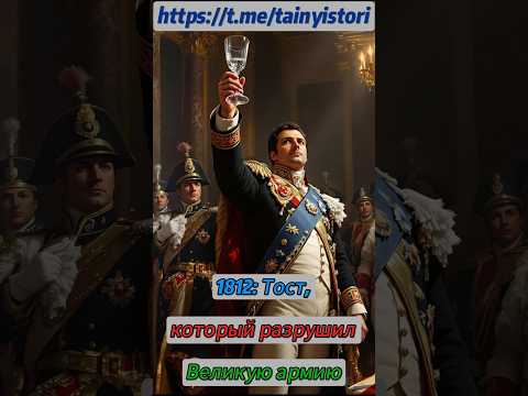 1812: Тост, который разрушил Великую армию #shorts #история