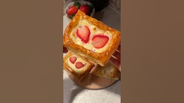 Strawberry danish #recipe