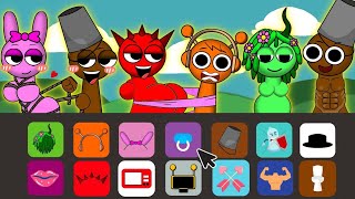 Incredibox Sprunki Sinner Edition New Mod With Babies New Character All Reactions