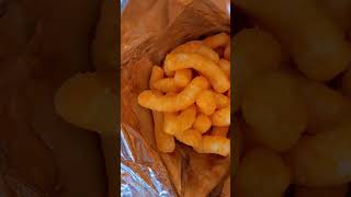 jumbo cheetos puffs #asmr #satisfying #viral #shorts
