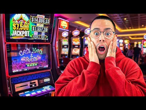 My First HUGE WIN on This Slot Machine!!