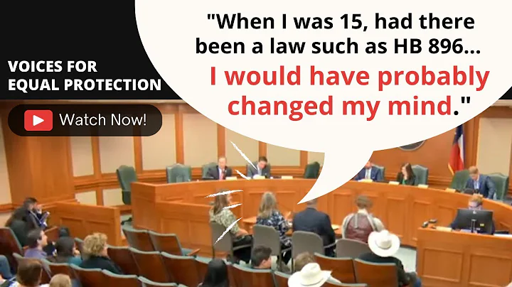 Barbara Maxey testifying in favor of HB896