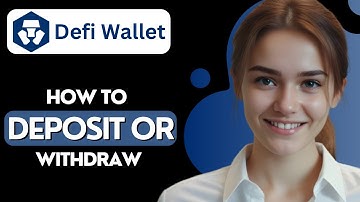 How to DEPOSIT or WITHDRAW on Crypto.com DeFi Wallet