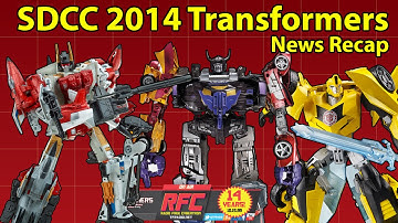 Transformers / SDCC 2014 News Recap: Generations Combiners! Robots in Disguise!