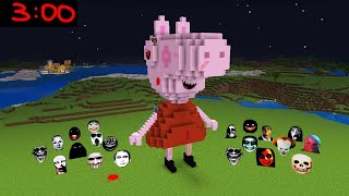 Survival Peppa Pig.exe House With 100 Nextbots in Minecraft - Gameplay - Coffin Meme