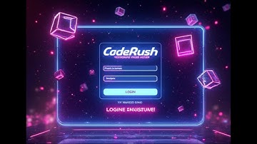 Modern Login Page UI Design — HTML, CSS & JavaScript | Aesthetic Glassmorphism Login Form | CodeRush