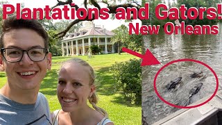 New Orleans Airboat and Plantations Tour - Part 3 of our Southern Roadtrip!
