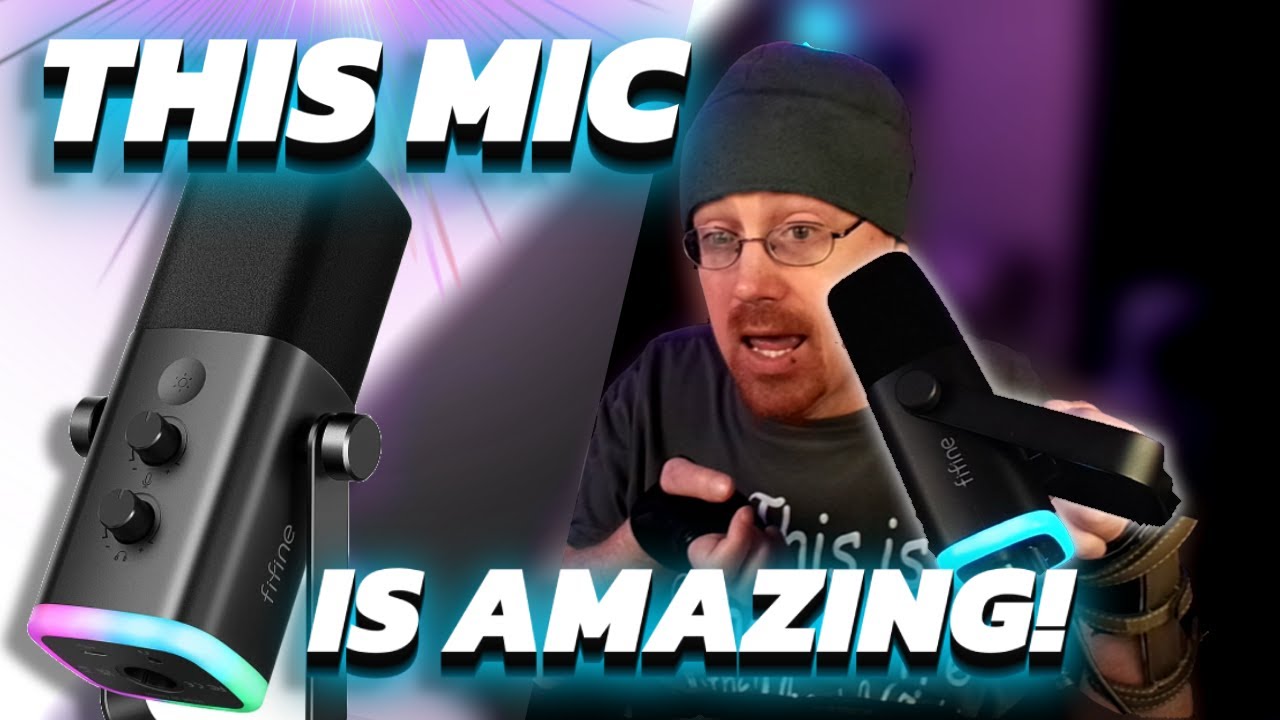 The FIFINE AM8 Dynamic Microphone Is Amazing 