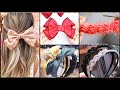 طريقة عمل توك للشعر فى المنزل بكل سهولة🎀 مشروع مربح جدا من البيت🎀 HOW TO MAKE HAIR BANDS🎀