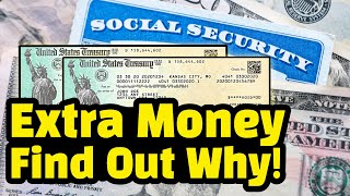 Shocking Update Extra Social Security Stimulus Check - Why You Got More Money This Month