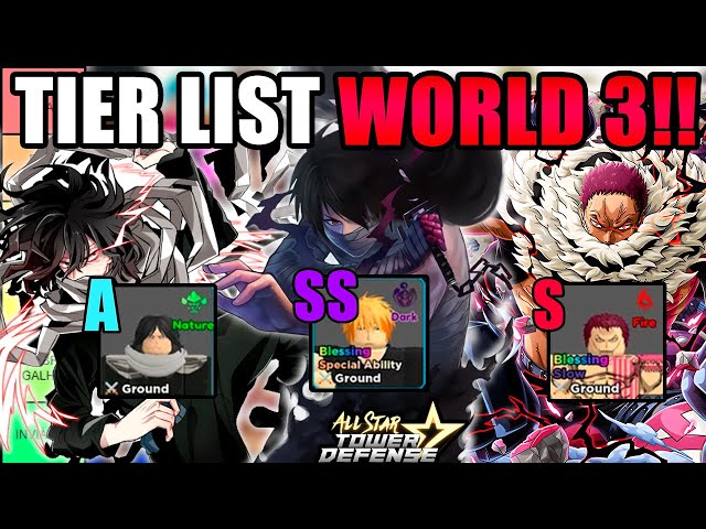 Tier List Agricultura/Farm de Material All Star Tower Defense !!! Novo Meta  Agricultura ASTD 