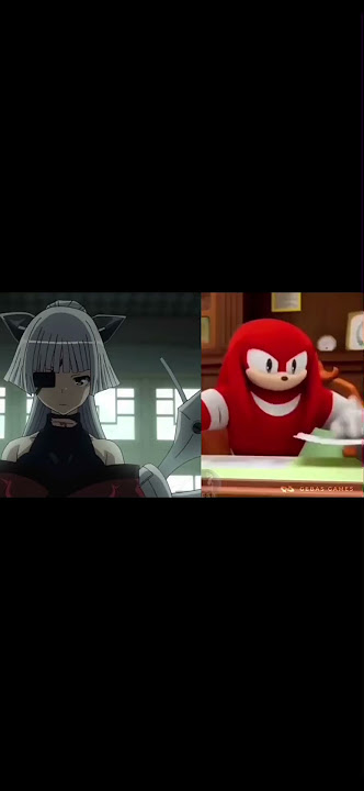 Knuckles Approves Trinity Seven Girls #Shorts #TrinitySeven #Memes