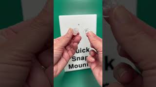 Quick Snap Mounting System for Acrylic Letters and Signs