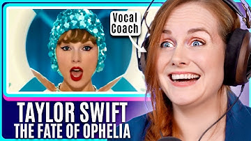 Taylor Swift - "The Fate Of Ophelia " | INCREDIBLE Storytelling | Vocal Coach Analysis