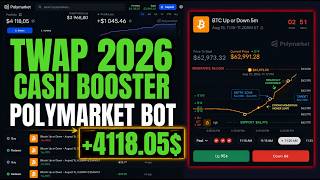 Polymarket Bot on TWAP Chainlink | New Trading on BTC 5-Min Markets | Automated Prediction Strategy