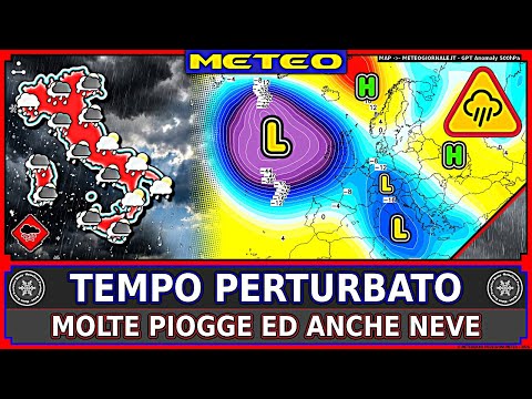 Video METEO – Raffica di Impulsi Perturbati | Previsioni Fino al 27 Gennaio