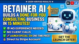 Retainer AI Review (2026): Build an AI Consulting Business in 15 Minutes [Full Demo]