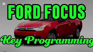 Program Ford Focus Key in Minutes Using Autel IM508
