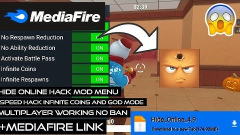 HIDE ONLINE l HACK MOD MENU l NEW LATEST VERSION l FREE DOWNLOAD l +MEDIAFIRE LINK l NEW 2025