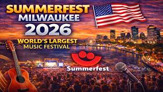 Summerfest Milwaukee 2026 🇺🇸 | World’s Largest Music Festival Travel Guide