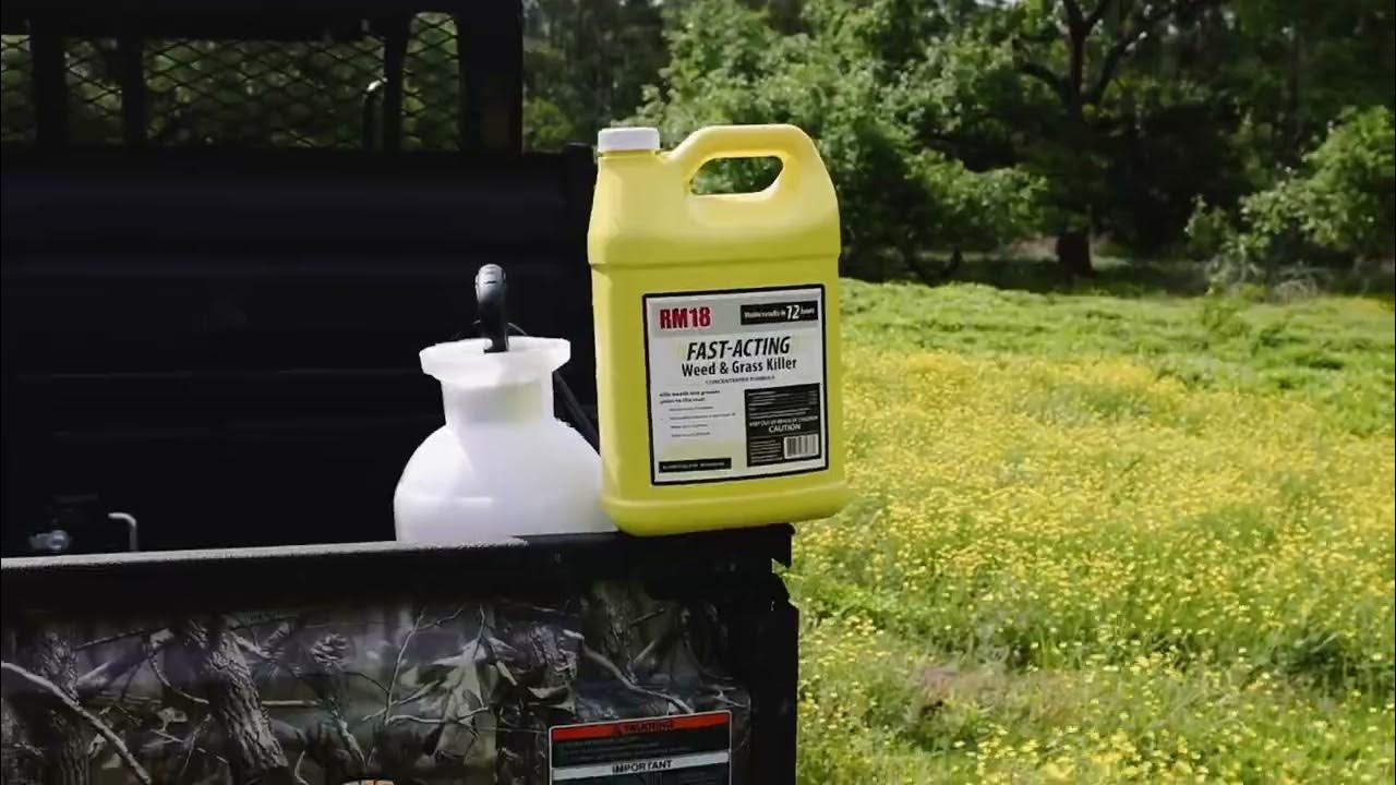 RM18 Fast Acting Weed & Grass Killer YouTube