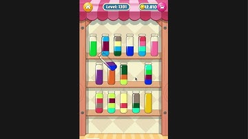 Water Sort Puzzle I Level 1391 I  Facebook I SOLVED